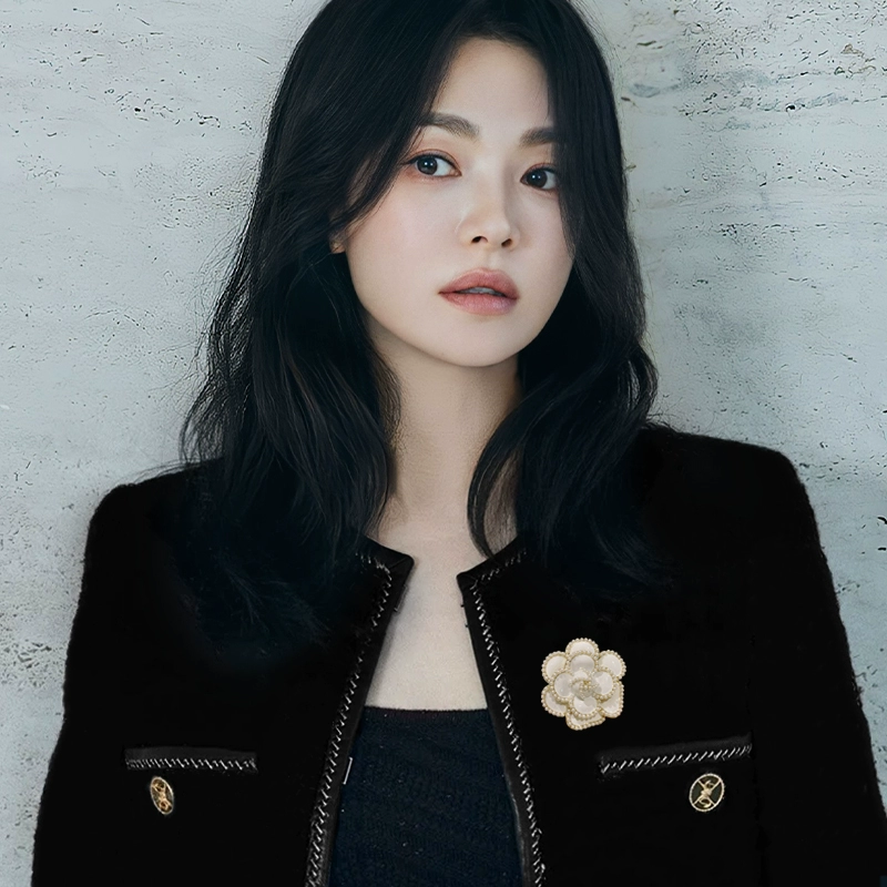 Elegant Camellia Brooch