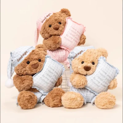 Pajama Bear Plush Toy