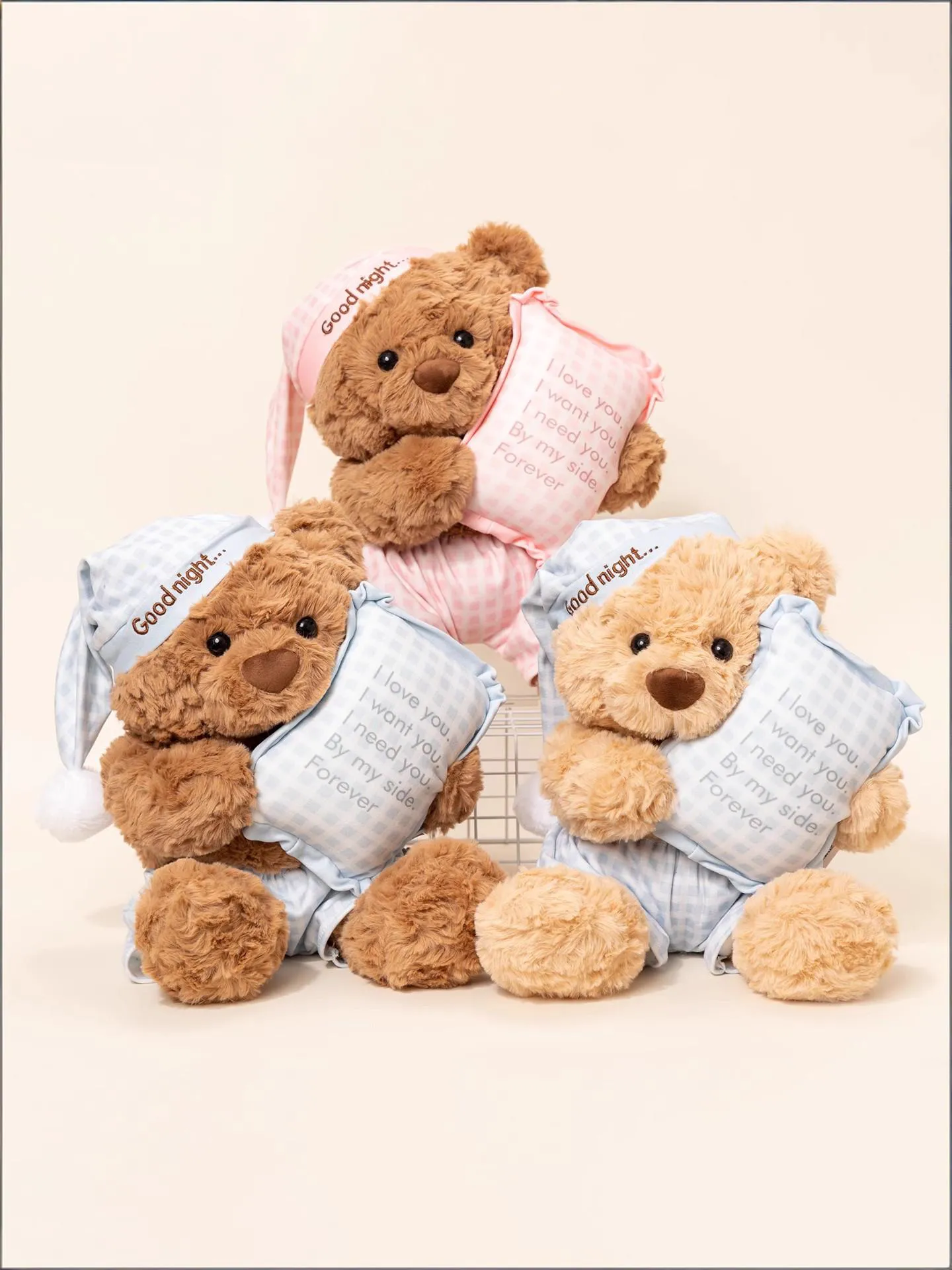 Pajama Bear Plush Toy