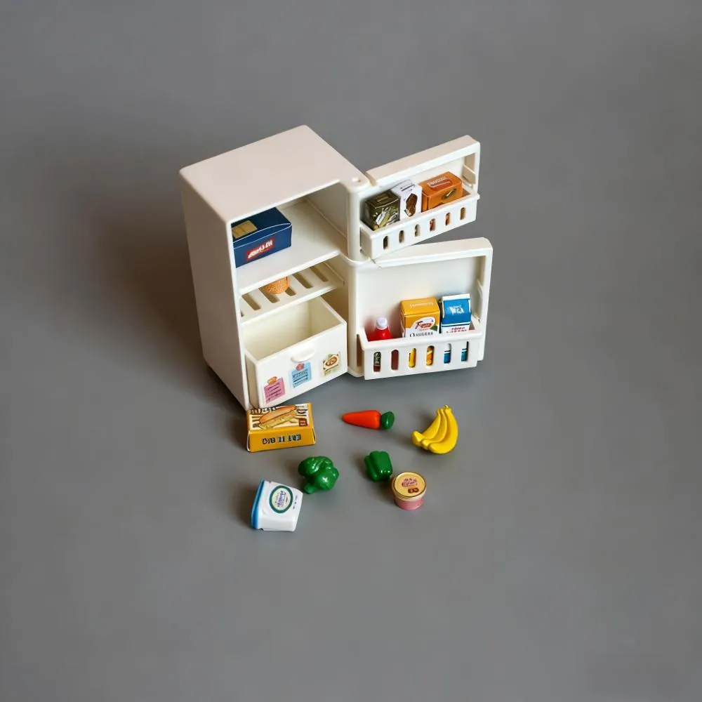 Mini refrigerator toy