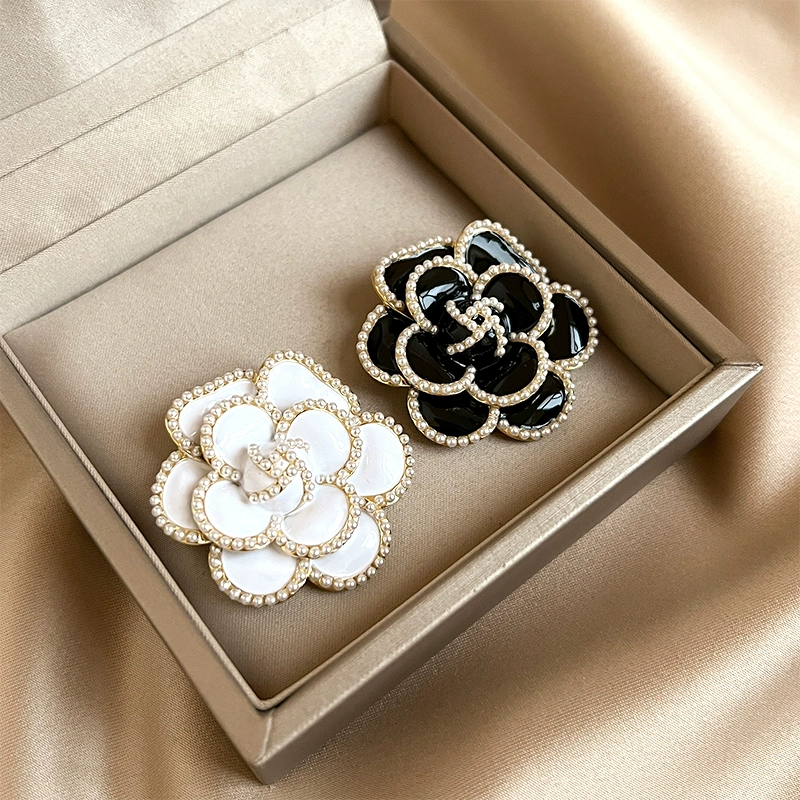 Elegant Camellia Brooch - Image 3