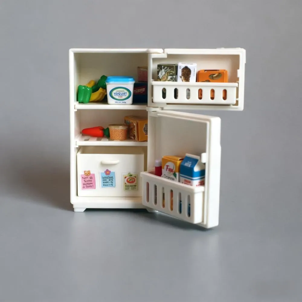 Mini refrigerator toy