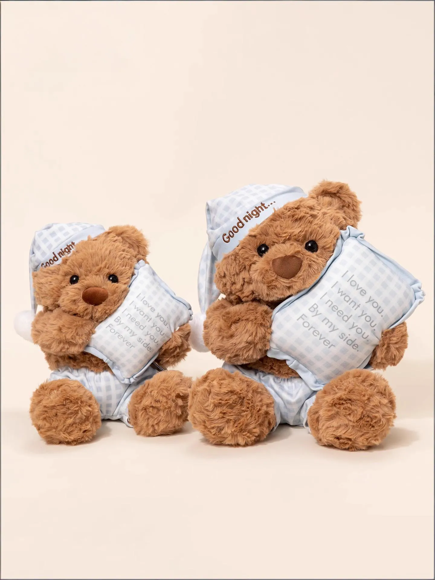 Pajama Bear Plush Toy