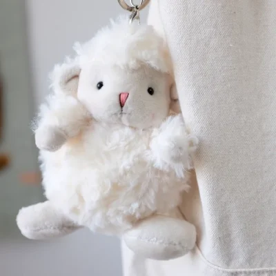Cute lamb doll pendant